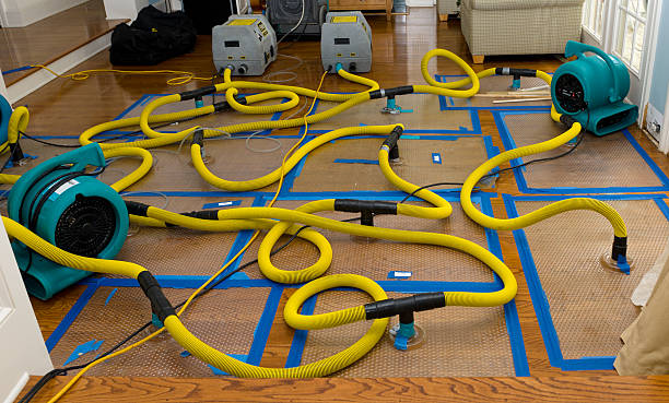 Professional Crawl Space Water Removal technician working in Hinckley, UT